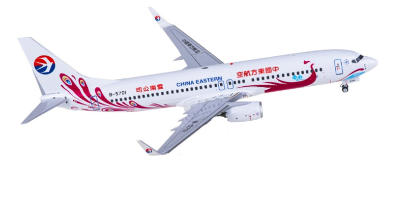 NG Models China Eastern Airlines for Boeing 737-800 B-5701 1:200 Aircraft Pre-built  Airliner Model Display