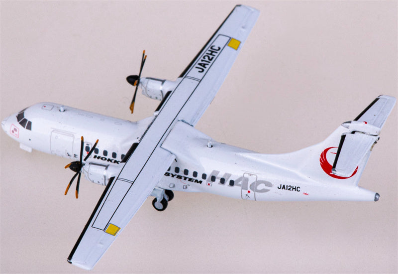 JC Wings Hokkaido Air System for ATR-42 JA12HC 1:400 Airplane Pre-built  Airliner Model Display