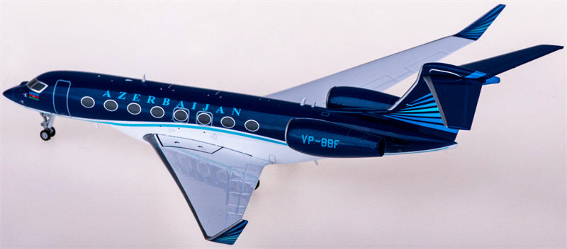 JC Wings Azerbaijan Government for Gulfstream G650 VP-BBF 1:200 Airplane Pre-built  Airliner Model Display