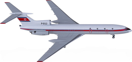 NG Models Air Koryo for Tupolev TU-154B P-552 1:400 Airplane Pre-built  Airliner Model Display