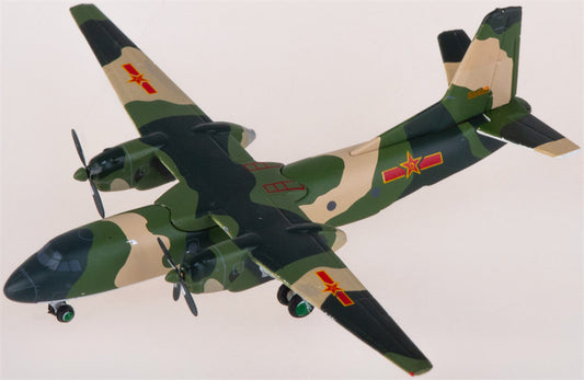 Patriot PLAAF Xian Y-7 China Air Force 55419 1:400 Airplane Pre-built  Airliner Model Display