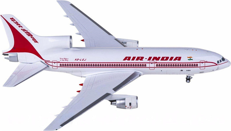 NG Models Air India for Lockheed L-1011-500 V2-LEJ 1:400 Airplane Pre-built  Airliner Model Display