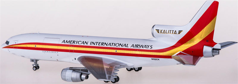NG Models Kalitta Air for Lockheed L-1011-200F N102CK 1:400 Airplane Pre-built  Airliner Model Display