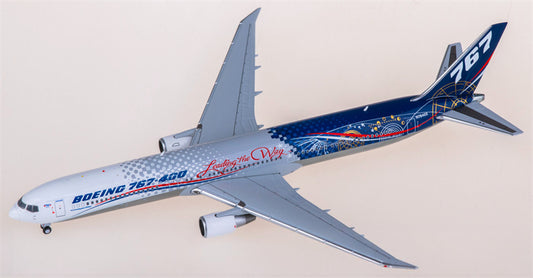 JC Wings for Boeing 767-400ER N76400 1:400 Airplane Pre-built Airliner Model Display