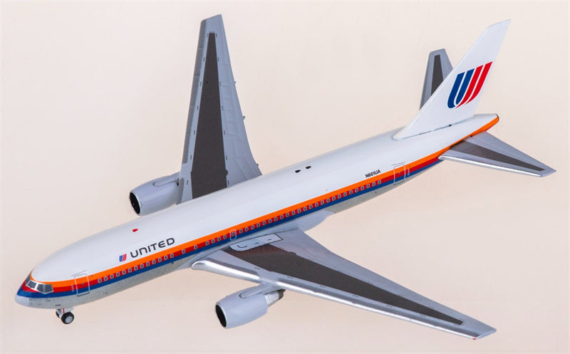 AeroClassics United Airlines for Boeing 767-200 N601UA 1:400 Airplane Pre-built  Airliner Model Display