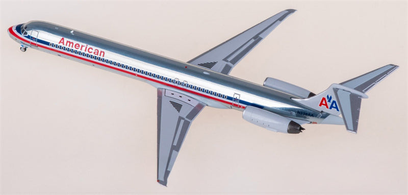 NG Models American Airlines for McDonnell Douglas MD-82 N236AA 1:400 Airplane Pre-built  Airliner Model Display