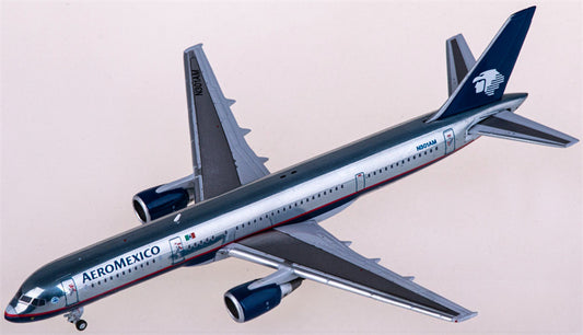 JC Wings Aeromexico for Boeing 757-200 N301AM 1:400 Airplane Pre-built  Airliner Model Display