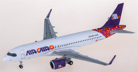 JC Wings Air Cairo for Airbus A320neo SU-BUZ 1:200 Airplane Pre-built Airliner Model Display