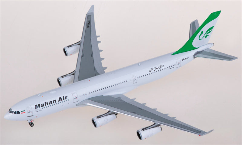 Phoenix Mahan Air for Airbus A340-200 EP-MJA 1:400 Airplane Pre-built  Airliner Model Display