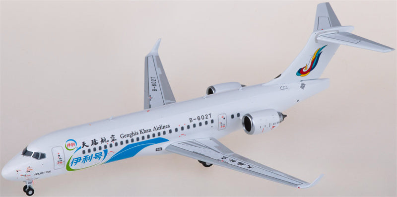 NG Models Genghis Khan Airlines for COMAC ARJ21-700 B-602T 1:200 Airplane Pre-built  Airliner Model Display