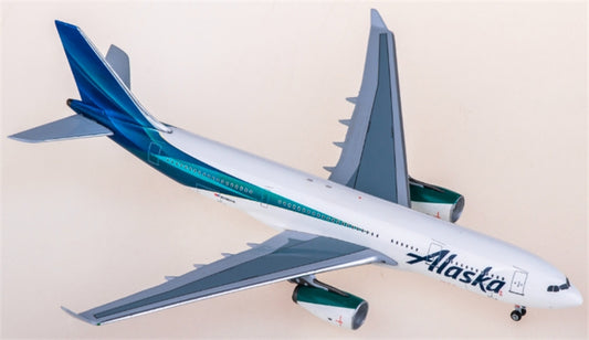 AeroClassics Alaska Airlines for Airbus A330-200 N396HA 1:400 Aircraft Pre-built  Airliner Model Display