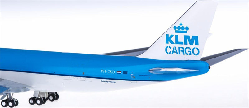 Hogan KLM Cargo for Boeing 747-400ERF PH-CKD 1:200 Airplane Pre-built  Airliner Model Display