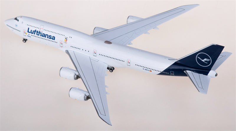 NG Models Lufthansa for Boeing 747-8 D-ABYA 1:400 Airplane Pre-built  Airliner Model Display