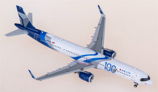 Phoenix Delta Airlines for Airbus A321neo N589DT 1:400 Airplane Pre-built  Airliner Model Display