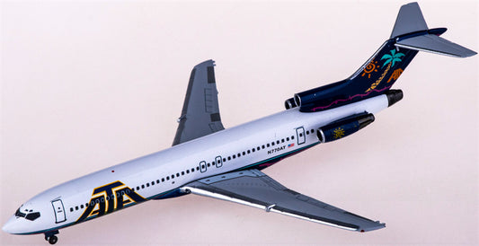 AeroClassics ATA Airlines for Boeing 727-200 N770AT 1:400 Airplane Pre-built  Airliner Model Display