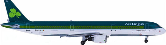 AeroClassics Aer Lingus for Airbus A321 EI-CPH 1:400 Airplane Pre-built  Airliner Model Display