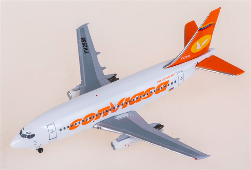 AeroClassics Conviasa for Boeing 737-200 YV-2558 1:400 Airplane Pre-built  Airliner Model Display
