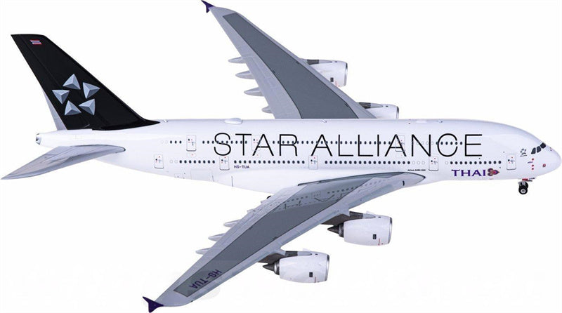Phoenix Thai Airways for Airbus A380 HS-TUA 1:400 Airplane Pre-built  Airliner Model Display