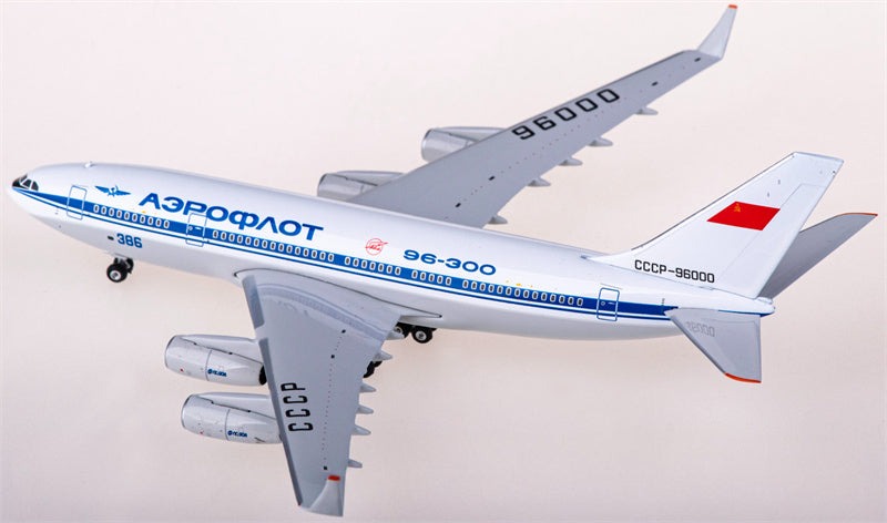 Phoenix Aeroflot for Ilyushin Il-96-300 CCCP-96000 1:400 Airplane Pre-built  Airliner Model Display
