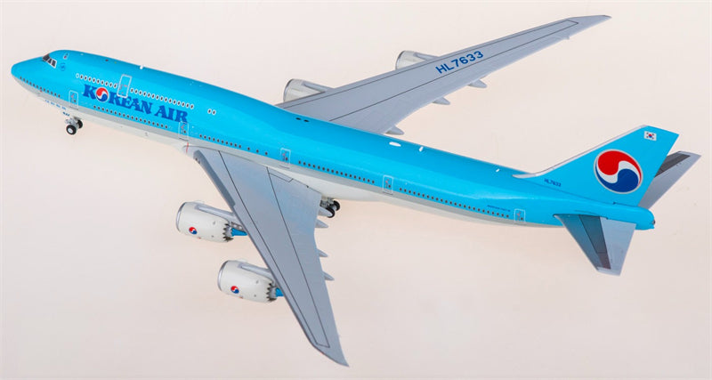 Hxmodels Korean Air for Boeing 747-8 HL7633 1:400 Airplane Pre-built  Airliner Model Display
