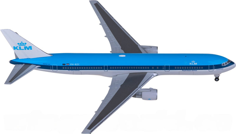 Herpa KLM for Boeing 767-300 PH-BZC 1:500 Airplane Pre-built Airliner Model Display