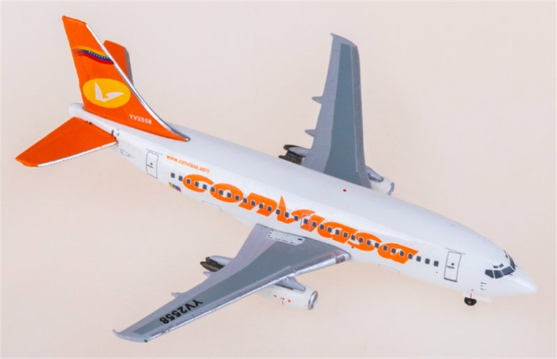 AeroClassics Conviasa for Boeing 737-200 YV-2558 1:400 Airplane Pre-built  Airliner Model Display