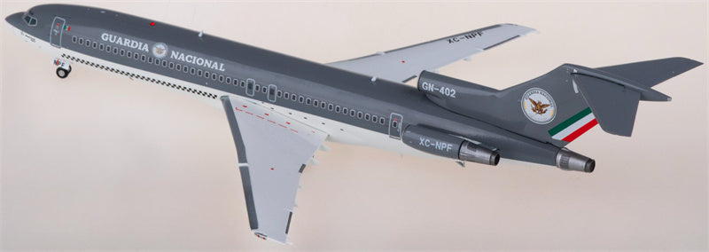 Geminijets Mexican Federal Police for Boeing 727-200 XC-NPF GN-402 1:200 Airplane Pre-built  Airliner Model Display