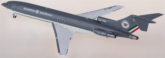Geminijets Mexican Federal Police for Boeing 727-200 XC-NPF GN-402 1:200 Airplane Pre-built  Airliner Model Display