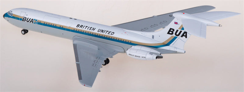 JC Wings British United Airways for Vickers VC10 Srs1103 G-ATDJ 1:200 Airplane Pre-built  Airliner Model Display