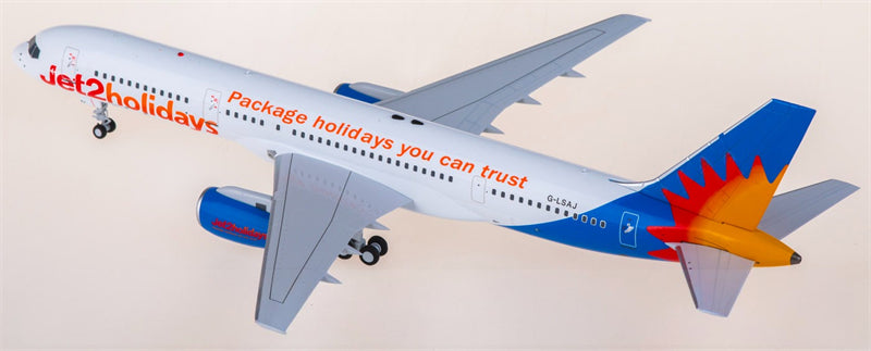 NG Models Jet2 for Boeing 757-200 G-LSAJ 1:200 Airplane Pre-built  Airliner Model Display