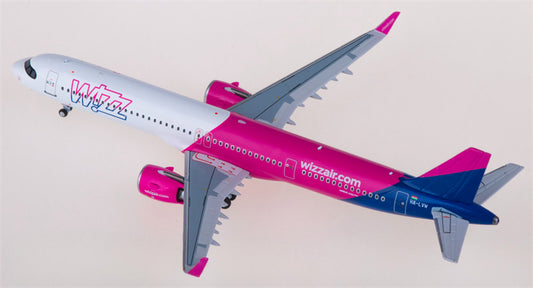 NG Models Wizz Air for Airbus A321neoHA-LVW 1:400 Airplane Pre-built Airliner Model Display