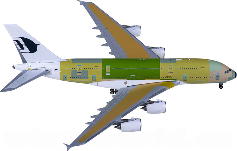 JC Wings Malaysia Airlines for Airbus A380 F-WWSG 1:400 Airplane Pre-built  Airliner Model Display