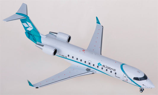 NG Models Air Dolomiti for Bombardier CRJ200LR I-ADJA 1:200 Airplane Pre-built Airliner Model Display