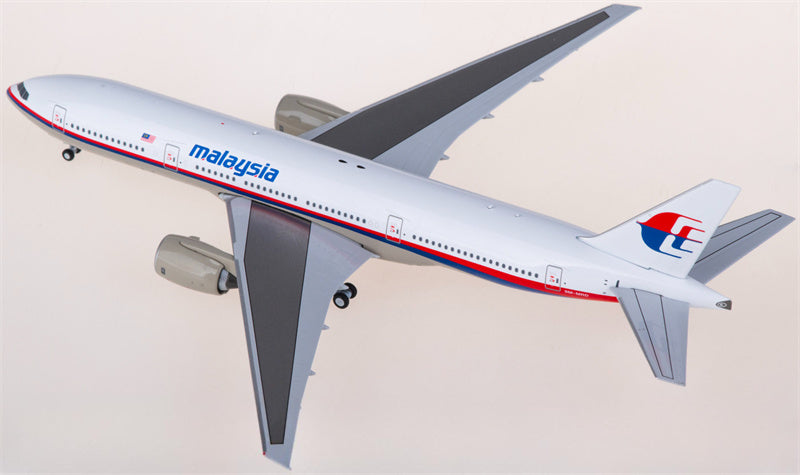 Bob Models Malaysia Airlines for Boeing 777-200ER 9M-MRD 1:400 Airplane Pre-built  Airliner Model Display