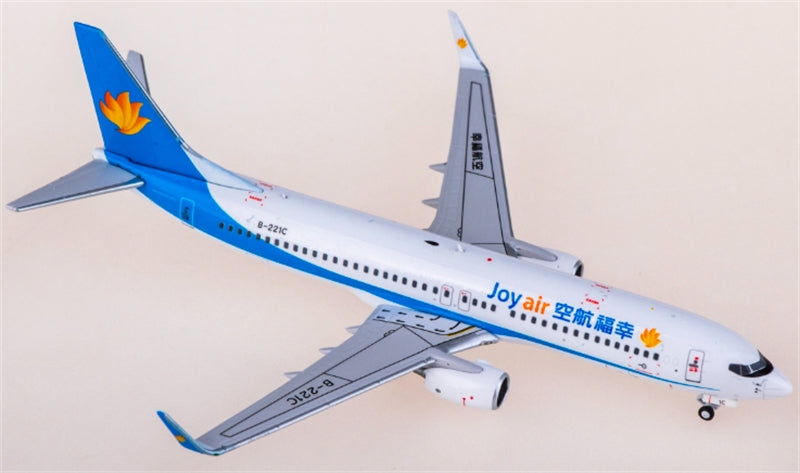 AeroPolaris Joy Air for Boeing 737-800 B-221C 1:400 Aircraft Pre-built  Airliner Model Display