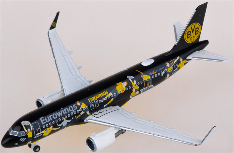 Herpa Eurowings for Airbus A320 D-AEWM 1:500 Airplane Pre-built Airliner Model Display