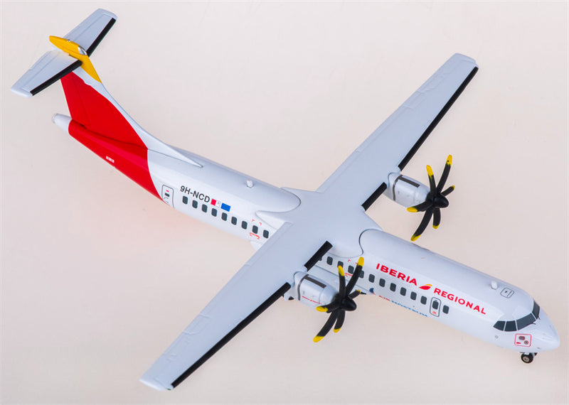Herpa Iberia for ATR-72-600 9H-NCD 1:200 Airplane Pre-built Airliner Model Display
