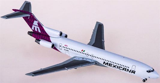 Herpa Mexicana for Boeing 727-200 XA-MXC 1:500 Aircraft Pre-built  Airliner Model Display