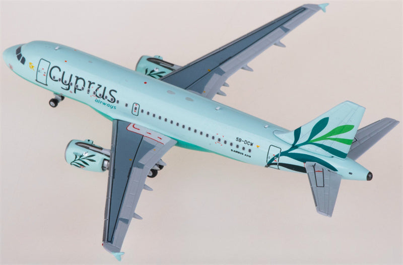 NG Models Cyprus Airways for Airbus A319 5B-DCW 1:400 Airplane Pre-built  Airliner Model Display