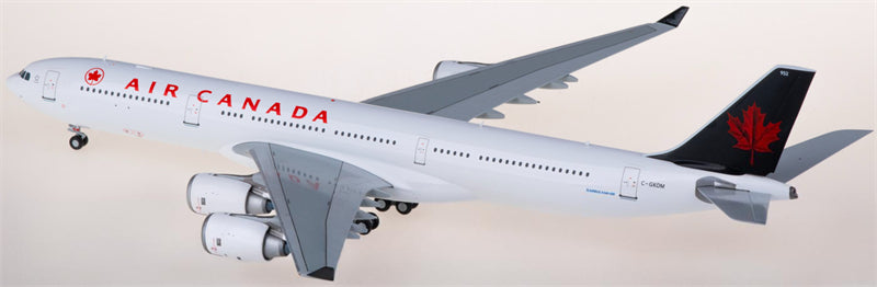JC Wings Air Canada for Airbus A340-500 C-GKOM 1:200 Airplane Pre-built Airliner Model Display