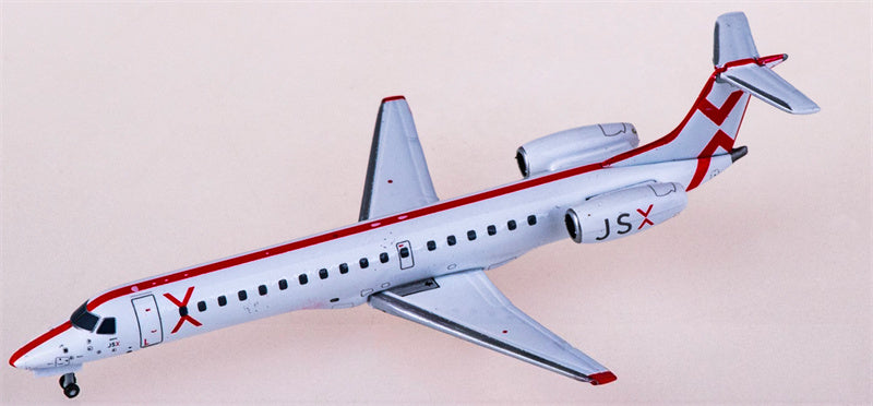 Geminijets JSX Air for Embraer ERJ-145LR N241JX 1:400 Airplane Pre-built  Airliner Model Display