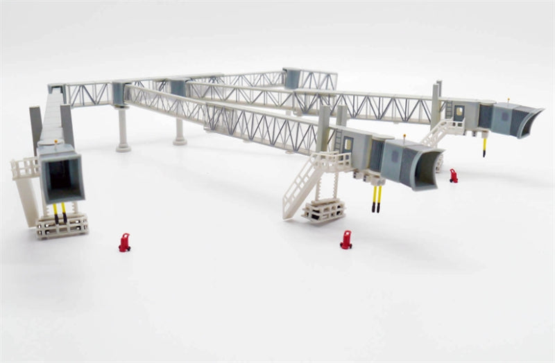 JC Wings Airport Passenger Bridge A380 Transparent 1:200 ACCESSORIES Pre-built  Airliner Model Display