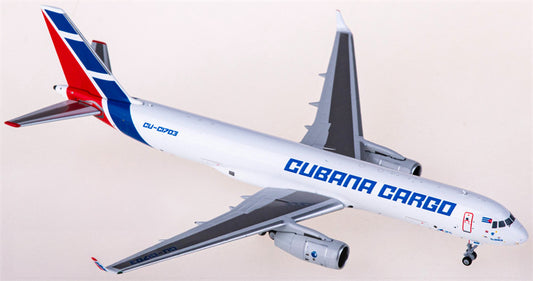 NG Models Cubana Cargo for Tupolev TU-204-100SE CU-C1703 1:400 Airplane Pre-built  Airliner Model Display