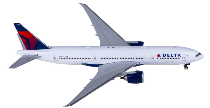 Phoenix Delta Air Lines for Boeing 777-200LR N709DN 1:400 Aircraft Pre-built  Airliner Model Display