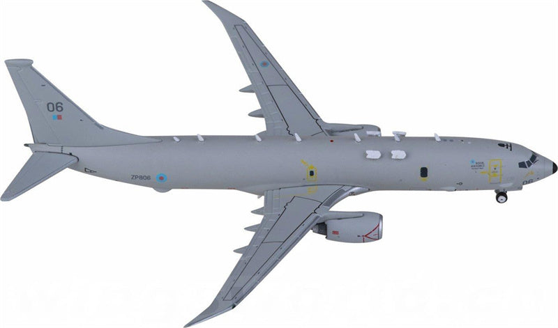Geminijets RAF for Boeing P-8 for Poseidon MRA1 ZP806 1:400 Airplane Pre-built  Airliner Model Display