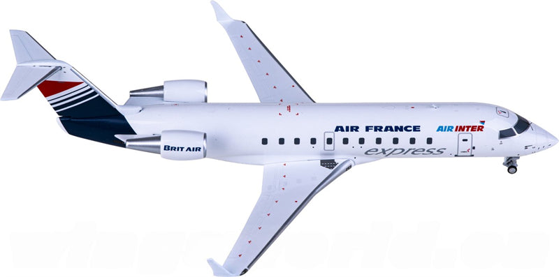 NG Models Air France for Bombardier CRJ100ER F-GRJB 1:200 Airplane Pre-built Airliner Model Display