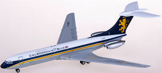 JC Wings Caledonian Airways for Vickers VC10 G-ASIX 1:200 Airplane Pre-built Airliner Model Display