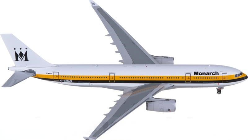 Phoenix Monarch Airlines for Airbus A330-200 G-SMAN 1:400 Aircraft Pre-built Model