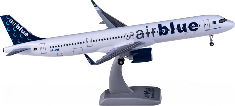 Hogan AirBlue for Airbus A321neo AP-BOE 1:200 Airplane Airliner Model Display