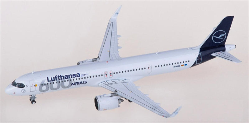 Geminijets Lufthansa for Airbus A321neo D-AIEQ 1:400 Airplane Pre-built Airliner Model Display